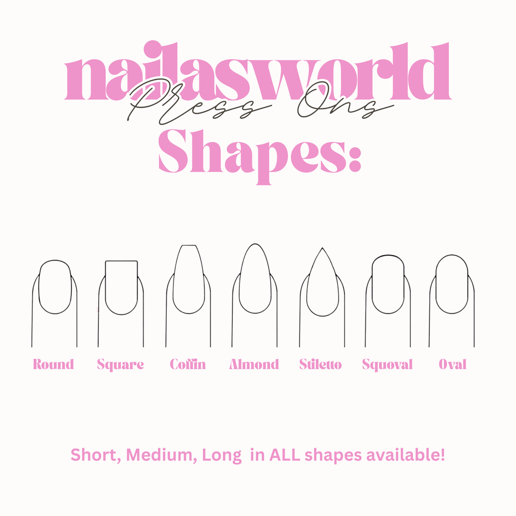 Peach Daisy - Handmade Press On Nails
